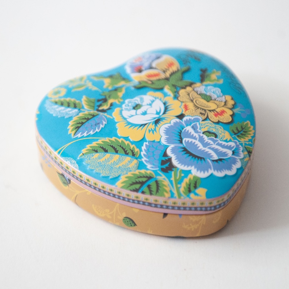 Brighton Heart Shaped Tin Jewelry/Gift Box